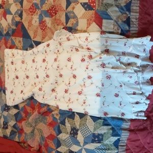 Vintage Charlotte russe strapless rose dress